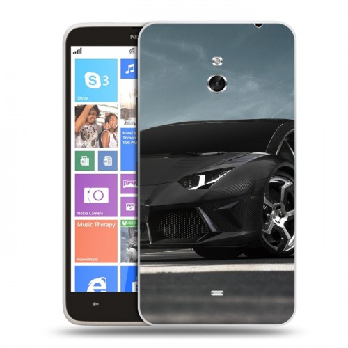 Дизайнерский пластиковый чехол для Nokia Lumia 1320 Lamborghini