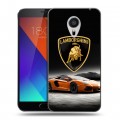 Дизайнерский пластиковый чехол для Meizu MX5 Lamborghini