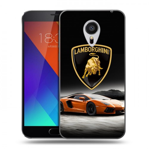 Дизайнерский пластиковый чехол для Meizu MX5 Lamborghini