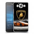 Дизайнерский пластиковый чехол для Microsoft Lumia 950 Lamborghini