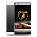 Дизайнерский пластиковый чехол для Lenovo Phab Plus Lamborghini