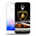 Дизайнерский пластиковый чехол для Meizu M3E Lamborghini