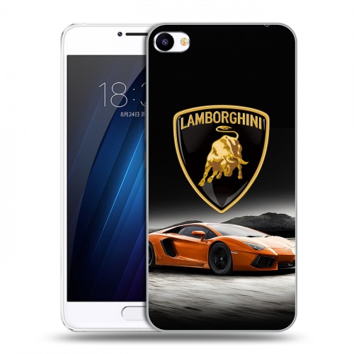 Дизайнерский пластиковый чехол для Meizu U20 Lamborghini