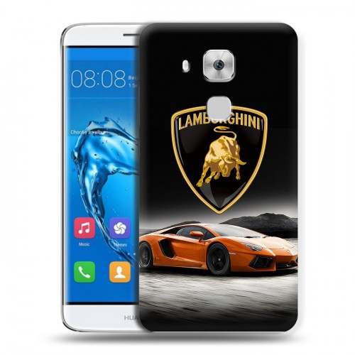 Дизайнерский пластиковый чехол для Huawei Nova Plus Lamborghini