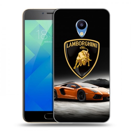 Дизайнерский силиконовый чехол для Meizu M5 Lamborghini