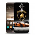 Дизайнерский пластиковый чехол для Huawei Mate 9 Lamborghini