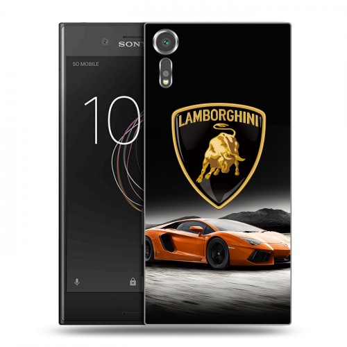 Дизайнерский пластиковый чехол для Sony Xperia XZs Lamborghini