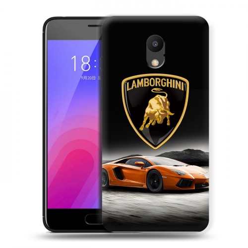 Дизайнерский пластиковый чехол для Meizu M6 Lamborghini