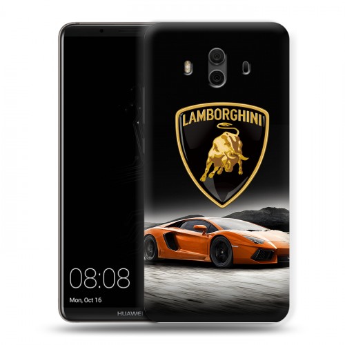 Дизайнерский пластиковый чехол для Huawei Mate 10 Lamborghini