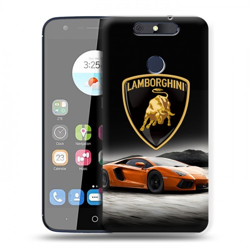 Дизайнерский силиконовый чехол для ZTE Blade V8C Lamborghini