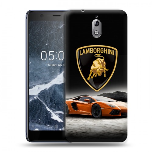 Дизайнерский силиконовый чехол для Nokia 3.1 Lamborghini