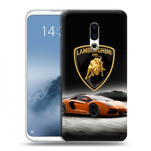 Дизайнерский силиконовый чехол для Meizu 16th Plus Lamborghini