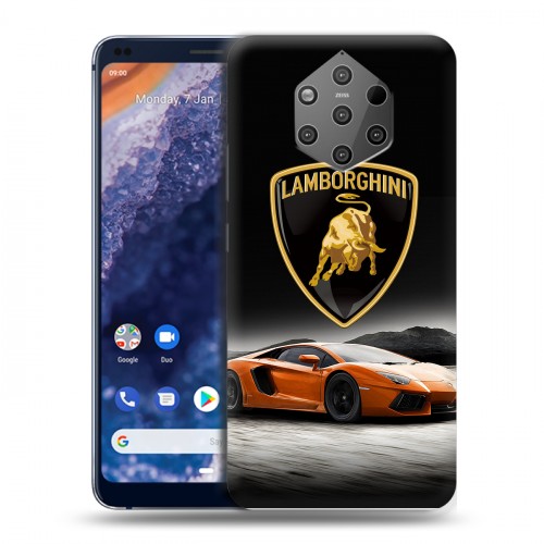 Дизайнерский силиконовый чехол для Nokia 9 PureView Lamborghini