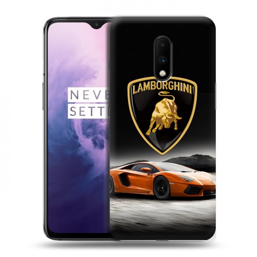 Дизайнерский пластиковый чехол для OnePlus 7 Lamborghini