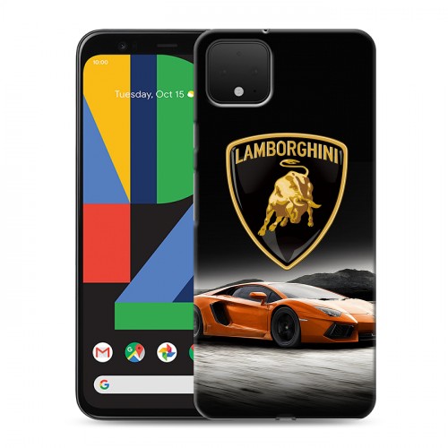 Дизайнерский пластиковый чехол для Google Pixel 4 Lamborghini