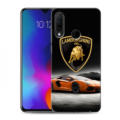 Дизайнерский силиконовый с усиленными углами чехол для Lenovo K10 Note Lamborghini