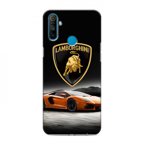 Дизайнерский силиконовый чехол для Realme C3 Lamborghini