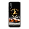 Дизайнерский силиконовый чехол для Huawei Y8p Lamborghini