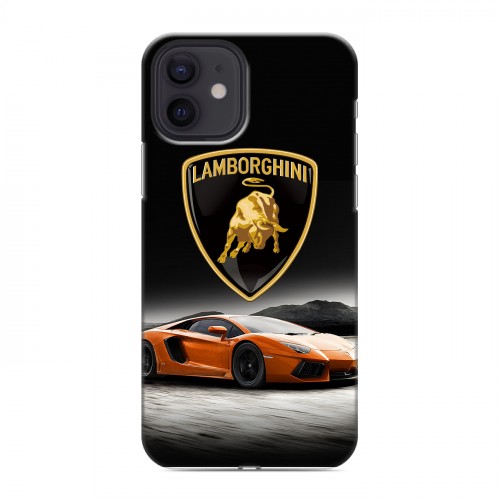 Дизайнерский силиконовый чехол для Iphone 12 Lamborghini