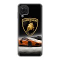 Дизайнерский силиконовый чехол для Samsung Galaxy A12 Lamborghini