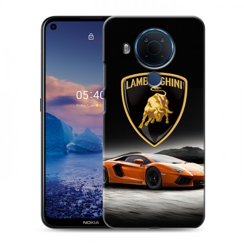 Дизайнерский силиконовый чехол для Nokia 5.4 Lamborghini