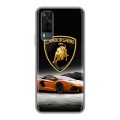 Дизайнерский силиконовый чехол для Vivo Y31 Lamborghini