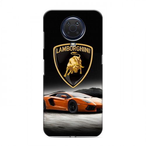 Дизайнерский пластиковый чехол для Nokia G20 Lamborghini