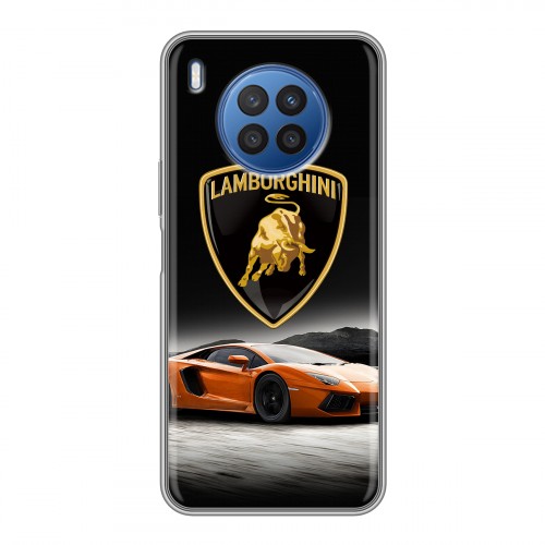 Дизайнерский силиконовый чехол для Huawei Nova 8i Lamborghini