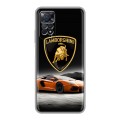 Дизайнерский силиконовый с усиленными углами чехол для Xiaomi Redmi Note 11 Pro Lamborghini