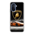 Дизайнерский силиконовый чехол для Huawei Nova Y70 Lamborghini