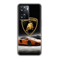 Дизайнерский силиконовый чехол для OPPO A57s Lamborghini