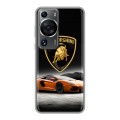 Дизайнерский силиконовый чехол для Huawei P60 Lamborghini