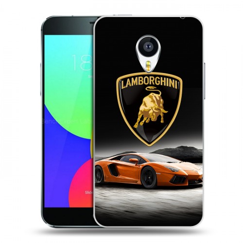 Дизайнерский пластиковый чехол для Meizu MX4 Lamborghini