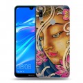 Дизайнерский пластиковый чехол для Huawei Y6 (2019) Священный Будда