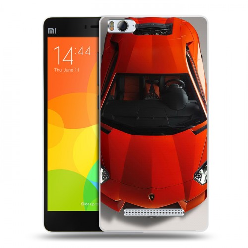 Дизайнерский пластиковый чехол для Xiaomi Mi4i Lamborghini