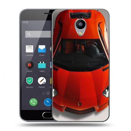 Дизайнерский пластиковый чехол для Meizu M2 Note Lamborghini