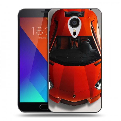 Дизайнерский пластиковый чехол для Meizu MX5 Lamborghini