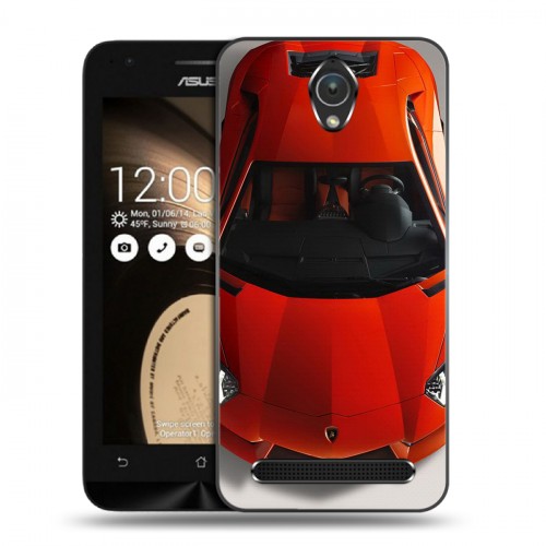 Дизайнерский пластиковый чехол для ASUS Zenfone Go Lamborghini