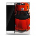 Дизайнерский пластиковый чехол для Huawei P9 Plus Lamborghini