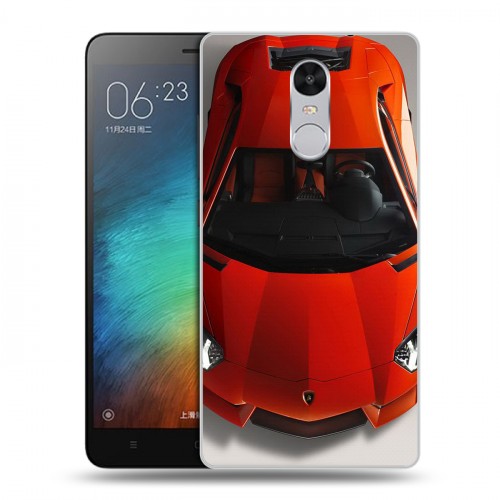 Дизайнерский силиконовый чехол для Xiaomi RedMi Pro Lamborghini