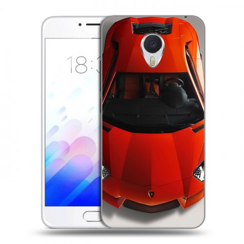 Дизайнерский пластиковый чехол для Meizu M3E Lamborghini