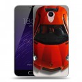 Дизайнерский пластиковый чехол для Meizu M3 Max Lamborghini