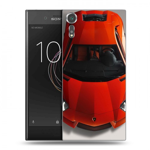 Дизайнерский пластиковый чехол для Sony Xperia XZs Lamborghini