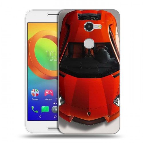 Дизайнерский силиконовый чехол для Alcatel A3 Lamborghini