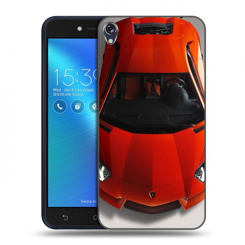 Дизайнерский силиконовый чехол для Asus ZenFone Live Lamborghini