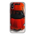 Дизайнерский силиконовый чехол для Iphone x10 Lamborghini