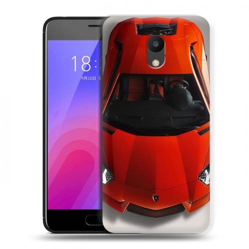 Дизайнерский пластиковый чехол для Meizu M6 Lamborghini