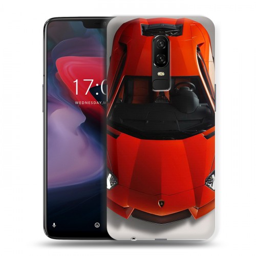 Дизайнерский пластиковый чехол для OnePlus 6 Lamborghini