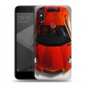 Дизайнерский пластиковый чехол для Xiaomi Mi8 SE Lamborghini