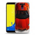 Дизайнерский пластиковый чехол для Samsung Galaxy J6 Lamborghini